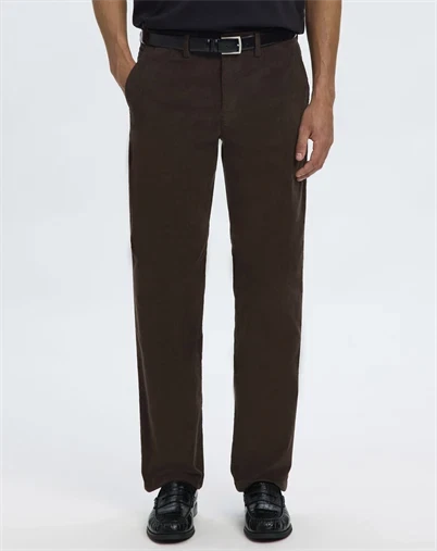 Selected - SLM196-Straight Miles Cord Bukser - Delicioso 